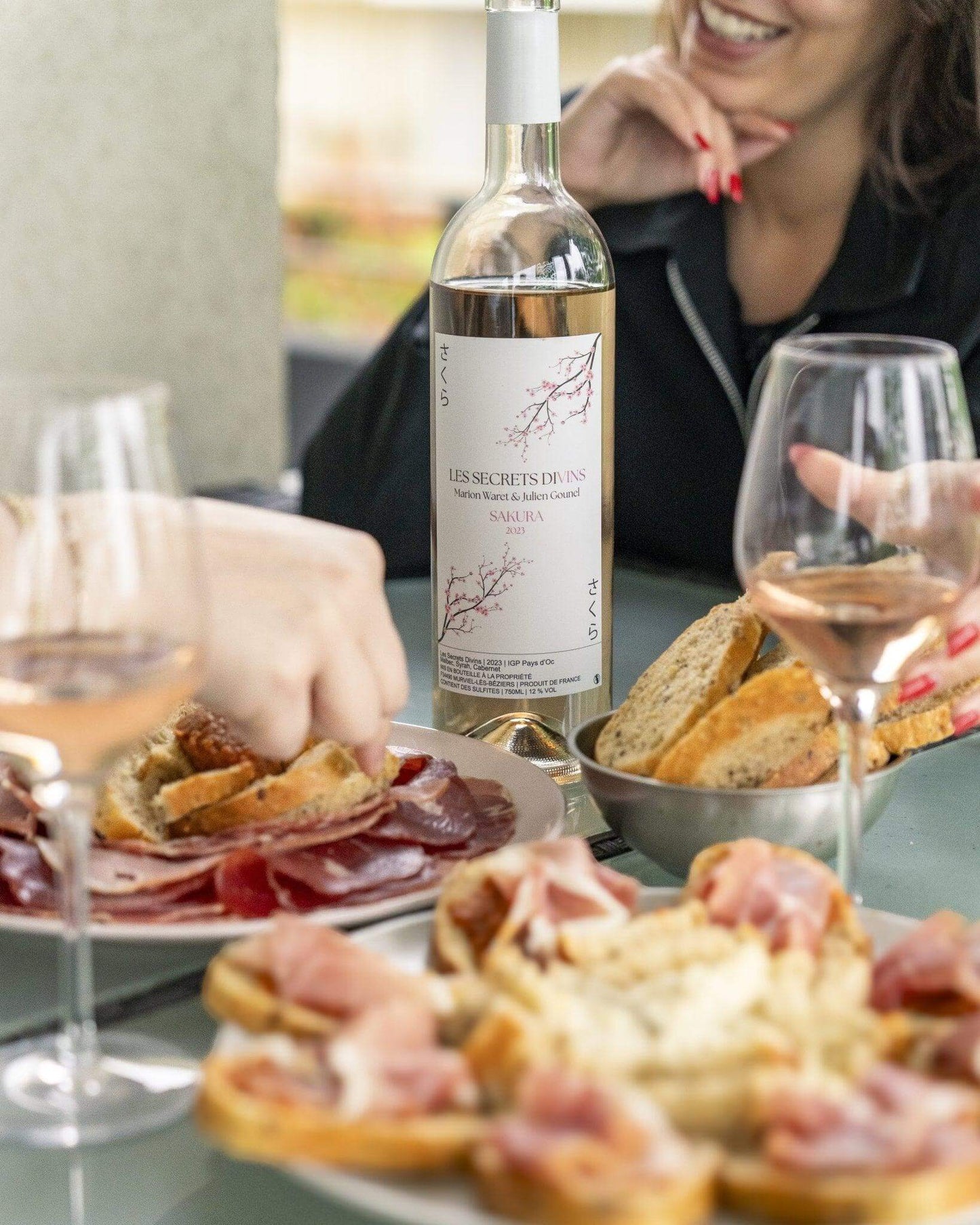 Vin rosé du Languedoc, délicatement parfumé et rafraîchissant